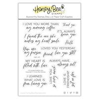 Honey Bee Stamps - Happy Hearts Collection - Clear Photopolymer Stamps - It's Always Been You