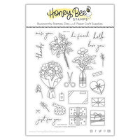 Honey Bee Stamps - Happy Hearts Collection - Clear Photopolymer Stamps - Just For You