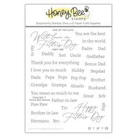 Honey Bee Stamps - Adventure Awaits Collection - Clear Photopolymer Stamps - One Of The Guys