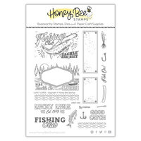 Honey Bee Stamps - Adventure Awaits Collection - Clear Photopolymer Stamps - Lucky Lures
