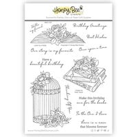 Honey Bee Stamps - Clear Photopolymer Stamps - Love Is A Rose
