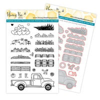 Honey Bee Stamps - Honey Cuts Dies and Clear Photopolymer Stamps - Little Pickup Bundle