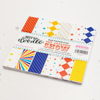 Heffy Doodle - 6 x 6 Patterned Paper Pad - The Greatest Show