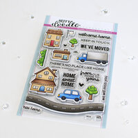 Heffy Doodle - Clear Photopolymer Stamps - Home Sweet Home