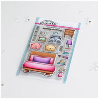 Heffy Doodle - Clear Photopolymer Stamps - Bed Heads