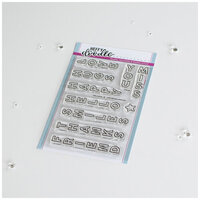 Heffy Doodle - Clear Photopolymer Stamps - Very Vertical Greetings
