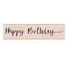 Hero Arts - Woodblock - Wood Mounted Stamps - Handwritten Happy Birthday
