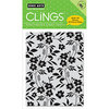 Hero Arts - Clings - Repositionable Rubber Stamps - Flowing Flowers and Leaves, CLEARANCE