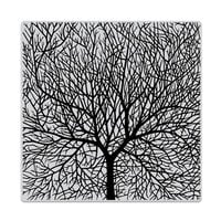 Hero Arts - Clings - Repositionable Rubber Stamps - Bare Branched Tree Bold Prints