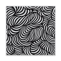 Hero Arts - Clings - Repositionable Rubber Stamps - Swirl Bold Prints