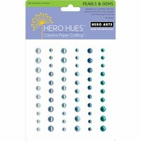 Hero Arts - Mixed Accents - Gems and Pearls - Sea