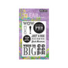 Hero Arts - Poly Clear - Clear Acrylic Stamps - This is Big