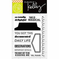 Hero Arts - Kelly Purkey Collection - Clear Acrylic Stamps - Daily Life