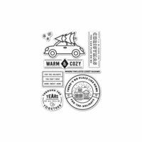 Hero Arts - Kelly Purkey Collection - Clear Photopolymer Stamp - Kelly's Warm and Cozy