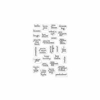 Hero Arts - Clear Photopolymer Stamps - Hero Greetings Mini Messages
