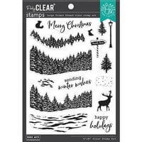 Hero Arts - Clear Photopolymer Stamps - Winter Woods HeroScape