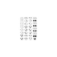 Hero Arts - Clear Photopolymer Stamps - Hero Lifestyle Faces