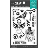 Hero Arts - Clear Photopolymer Stamps - Steampunk Holiday