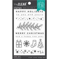 Hero Arts - Christmas - Clear Photopolymer Stamps - Holiday Borders and Icons