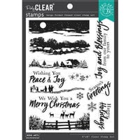 Hero Arts - Christmas - Clear Photopolymer Stamps - Winter Scenics