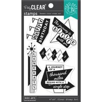 Hero Arts - Clear Photopolymer Stamps - Roadside Messages