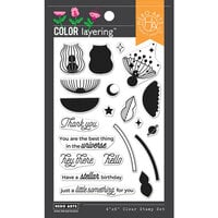 Hero Arts - Clear Photopolymer Stamps - Color Layering Stellar Flowers