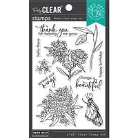 Hero Arts - Clear Photopolymer Stamps - Monarch and Milkweed