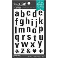 Hero Arts - Clear Photopolymer Stamps - Luggage Lowercase Alphabet