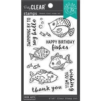 Hero Arts - Clear Photopolymer Stamps - Hello Fishes