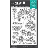Hero Arts - Clear Photopolymer Stamps - Bold Flowers