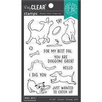 Hero Arts - Clear Photopolymer Stamps - Playful Pets