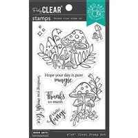 Hero Arts - Clear Photopolymer Stamps - Hello Fungi
