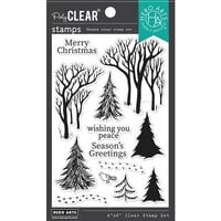 Hero Arts - Clear Photopolymer Stamps - Winter Trees