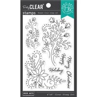 Hero Arts - Clear Photopolymer Stamps - Holiday Flourishes