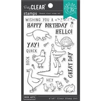 Hero Arts - Clear Photopolymer Stamps - Birthday Animals