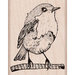 Hero Arts - Wood Block - Wood Mounted Stamp - Bird