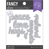Hero Arts - Fancy Dies - Peace Words
