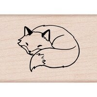 Hero Arts - Woodblock - Wood Mounted Stamps - Sleepy Fox