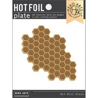Hero Arts - Hot Foil Plate - Honeycomb