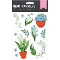 Hero Arts - Hero Transfers - Rub Ons - Petite Florals