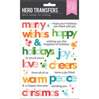 Hero Arts - Shop Box Collection - Hero Transfers - Rub Ons - Holiday Messages