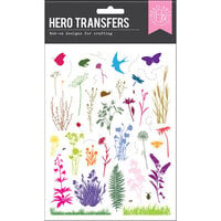 Hero Arts - Hero Transfers - Rub Ons - Wildflowers and Bugs