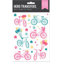 Hero Arts - Hero Transfers - Floral And Balloon Bicycles