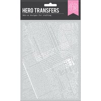 Hero Arts - Hero Transfers - White Collage Backgrounds Part 2