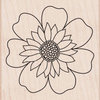 Hero Arts - Woodblock - Wood Mounted Stamps - Many Petals