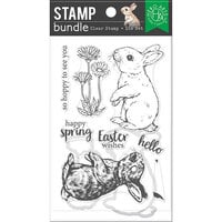 Hero Arts - Die and Clear Photopolymer Stamp Set - Color Layering Bunny