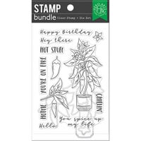 Hero Arts - Die and Clear Photopolymer Stamp Set - Hot Stuff
