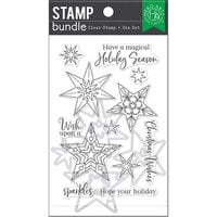 Hero Arts - Christmas - Die and Clear Photopolymer Stamp Set - Holiday Sparkles