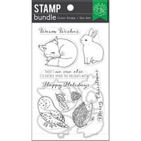 Hero Arts - Christmas - Die and Clear Photopolymer Stamp Set - Winter Critters