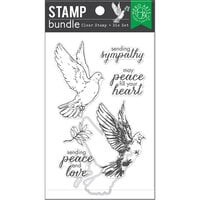 Hero Arts - Die and Clear Photopolymer Stamps Set - Color Layering Dove
